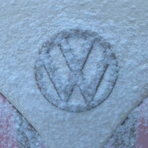 Snowy VW Polly's Parlour