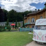 Matilda on location Polly's Parlour